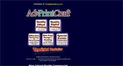 Desktop Screenshot of adandprintcraft.com